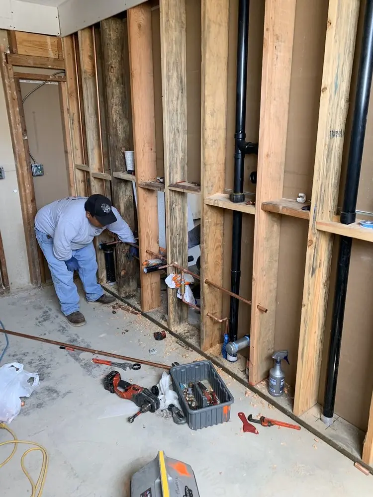 Commercial rough-in plumbing for Trenchless Sewer Repair in Meadowlands Manor